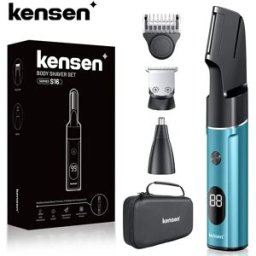 kensen S16 kit di depilazione professionale 3 In 1 per uomo macchina per tagliare i capelli rasoio per barba tagliacapelli elettrico impermeabile