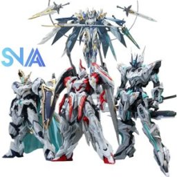 Bandai Kit modello SNAA 1/100 NETHER EMPEROR e 1/144 SOUL SPEAR-LAMORAK/Percival/Tristan/Achille Assemblaggio multi-versione altamente dettagliato