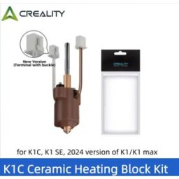 Creality K1C/K1 MAX kit testina di estrusione hot end integrata, accessori per stampante 3D testina di stampa, stampa ad alta temperatura
