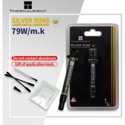 Thermalright Silver King 79W/mk Liquido Metallo Grasso Termico Conduttivo Ad Alte Prestazioni CPU Processore Dissipatore di Calore Pasta Gesso