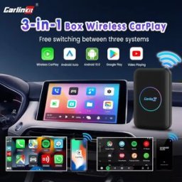 Carlinkit Carplay Ai Box Wireless Carplay Android Auto Android 10 CPU a 4 core 32 GB WIFI Ondersteuning Supporto IPTV Youtube