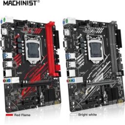 MACHINIST Scheda Madre H81M PRO S1 LGA 1150 Compatibile con CPU Core I3/I5/I7 Xeon E3 V3, RAM DDR3, Slot NVME M.2 e VGA