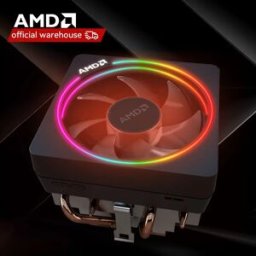 AMD Nuovo Ryzen Wraith Cooler Wraith Prism Fan Originale 4 PIN Può supportare R3 R5 R7 R9 CPU Può supportare la scheda madre