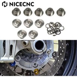 NICECNC Kit bobine flottante disco freno da 4,5-5,2 mm per KTM 690 Enduro 790 890 Yamaha BMW Honda Suzuki Husqvarna Ducati Triumph Aprilia