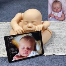MRB Kit bambola rinata da 20 pollici Alessia con kit bambola in vinile neonato COA limitato non verniciato parti di bambola non finite stampi vuoti fai da te