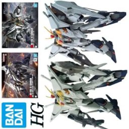 Bandai Originale HG RX-105 Xi Gundam 1/144 Kit Modello da Assemblare a Incastro, Livello Principiante, Statuetta Anime, Regalo per Collezionisti e Appassionati