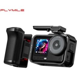 Flymile Street Grip Kit Maniglia fotografica per DJI Osmo Action 6 Maniglia per fotocamera Supporto di espansione con pulsante di scatto Accessori