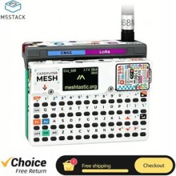 M5Stack Cardputer Mesh Kit Terminale di Comunicazione Portatile Computer a Formato di Scheda StampS3A Controller IoT GNSS Posizionamento Globale