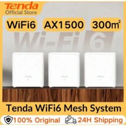 Tenda Nova MX3 AX1500 Mesh WiFi 6 Sistema 3500 piedi quadrati WiFi 6 Mesh System Gigabit Mesh Router Rete Mesh dual-band 80 dispositivi