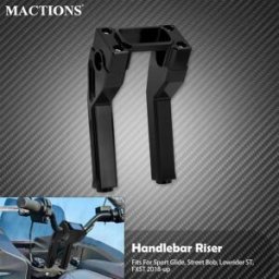 MACTIONS 8 ''Manubrio Riser Display Digitale Manubrio 25mm Morsetto Riser Per Harley Softail Lowrider Standard FLSB FXBB FXST 2018-2023