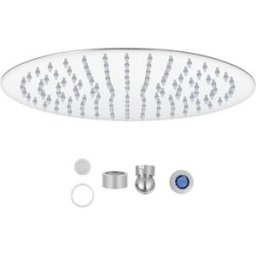 Tecnomat SOFFIONE DOCCIA LAGOA BRENTA Ø 30 cm IN ACCIAIO INOX AISI 304 1 GETTO ANTICALCARE