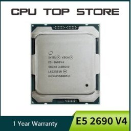 Intel Processore CPU Xeon E5 2690 V4 2690V4 2,6 GHz 14-Core 135 W 14 nm LGA 2011-3