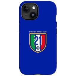 LA CASA DE LAS CARCASAS COVER UFFICIALE INTER PER IPHONE 14 per Apple iPhone 14, Blu
