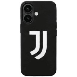 LA CASA DE LAS CARCASAS COVER UFFICIALE JUVENTUS PER IPHONE 17 per Apple iPhone 17, Nero