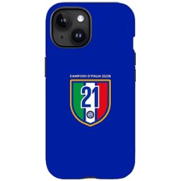 LA CASA DE LAS CARCASAS COVER UFFICIALE INTER PER IPHONE 15 per Apple iPhone 15, Blue