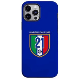 LA CASA DE LAS CARCASAS COVER UFFICIALE INTER PER IPHONE 15 PRO MAX per Apple iPhone Pro Max, Blu