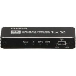 Pawonik Splitter Hdmi 2.1 1 Ingresso 2 Uscite 8k 4k Uhd Hdr Hdcp 2.3 Edid Hdmi-Sp1-8k