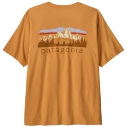 T-shirt Patagonia M's Fitz Roy Foothills T-Shirt (Dried Mango) Uomo L