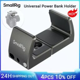 SmallRig Supporto universale per banca di potere per iPhone 17 DSLR per fotocamera Sony Telefono cellulare Power Bank Morsetto Supporto per riprese video Rig