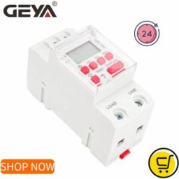 GEYA Timer Digitale Programmabile Settimanale THC-15 16A 20A 30A ACDC12V 24V 110V 220V 240V