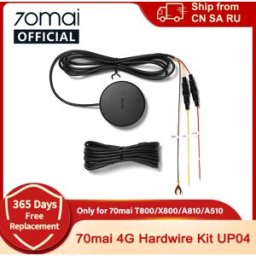 70mai Kit Hardwire 4G UP04 per T800 A810S A810 A510 X800 X200, Modulo 4G LTE con Controllo Remoto e Streaming Live UP04