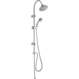 Paini COLONNA DOCCIA ALEX 3 GETTI CROMO SOFFIONE ABS Ø 160 mm INTERASSE VARIABILE