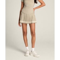 Wilson Split Pleat Skirt