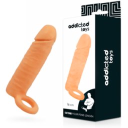 Guaina Fallica Estensore Addicted Toys — 16 cm