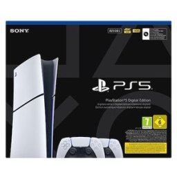 Sony Bundle PlayStation®5 edizione digitale 825 GB- due controller wireless DualSense®
