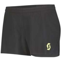 Pantaloncini Scott Split RC Run (nero/giallo) donna XS