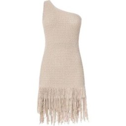 vestiti casual donna pinko - juniperos abito openwork - grigio