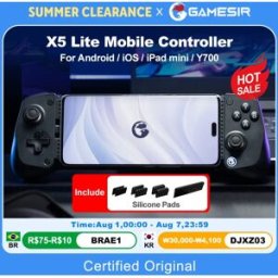 GameSir X5 Lite Controller di Gioco Mobile per iPhone Serie 17 16 15, iPad Mini, Tablet Android Y700 - Gamepad per Smartphone