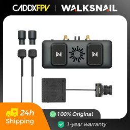 CADDXFPV CADDX Walksnail Avatar VRX 10km 4 Antenne HDMI-Compatibile 1080P/60FPS HD Pro Kit Doppia Antenna Moonlight Kit per FPV a Bassa Latenza