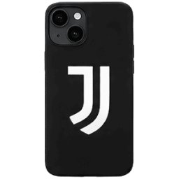 LA CASA DE LAS CARCASAS COVER UFFICIALE JUVENTUS PER IPHONE 13 per Apple iPhone 13, Nero