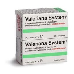 Valeriana system Integratore 30+30 Compresse