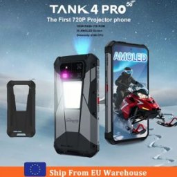 unihertz Spedizione UE 8849 TANK 4 Pro Telefono Rugged Android 15 5G con Proiettore 720P Display AMOLED 3K CPU 8300 18GB RAM+1TB ROM