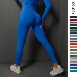 Rooftrellen Leggings da palestra senza cuciture Pantaloni da yoga da donna Pantaloni da leggings sexy per sollevamento bottino a vita alta Pantaloni Abbigliamento sportivo da donna Abbigliamento fitness