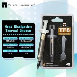 Thermalright TF8 2g/5.8g/12.8g CPU ad alte prestazioni/GPU grasso termico a dissipazione di calore 13.8 conducibilità termica (W/M-K) TF7