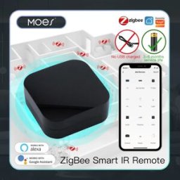 MOES Tuya ZigBee Telecomando IR intelligente Il telecomando universale a infrarossi per la casa intelligente funziona con Alexa Google Home