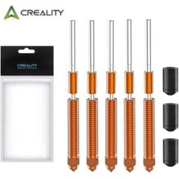 Creality Kit Ugelli Originali K2 Plus Unicorn a Sostituzione Rapida in Lega di Rame e Acciaio Temprato per K2 Pro/ Hi/K2