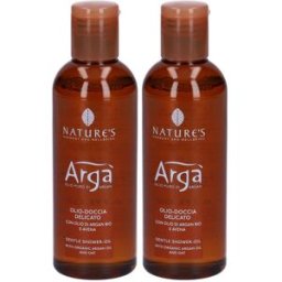 Nature'S Argà Olio-Doccia Delicato 2x200 ml Olio da bagno