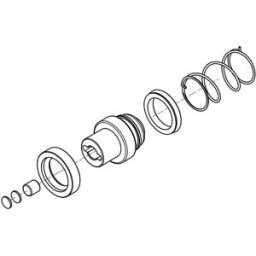 CNC Racing Attuatore frizione AFK01 Ø 30 mm Ducati - kit revisione CNC taglia uni