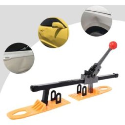 NONE Kit per la rimozione delle ammaccature Strumento per la riparazione della carrozzeria dell'auto con espansore in ferro e piastre di trazione per lavatrice del frigorifero del motociclo Fai da te per