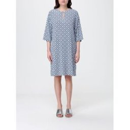 Max Mara Abito mini in seta con stampa grafica Fantasia Taglia L
