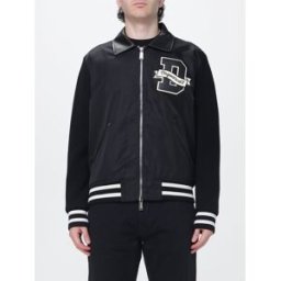Dsquared2 Bomber con patch logo Nero Taglia M