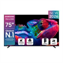 Samsung Smart Tv Micro Rgb Vision Ai 4k 75" Mre75r85hauxzt-titan Black