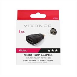 SBS Hdmi Adapter Hdmi A-socket-hdmi-nero