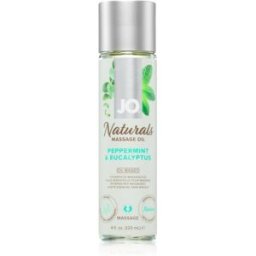 System JO NATURALS PEPPERMINT & EUCALYPTUS olio per massaggi 120 ml