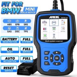 ANCEL BM700 Pro All System OBD2 Scanner adatto per BMW EPB SAS Airbag ABS Oil CAS Reset Lettore di codici Auto Vin OBD 2 Diagnostica anche
