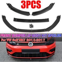 NONE Auto Paraurti Anteriore Splitter Lip Diffusore Body Kit Spoiler Guard Per VW Per Volkswagen Per Golf MK7 2014 2015 2016 2017